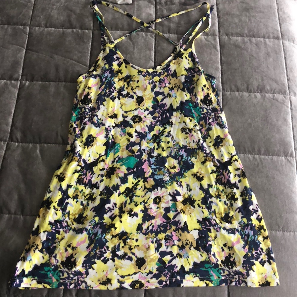 Floral tank top